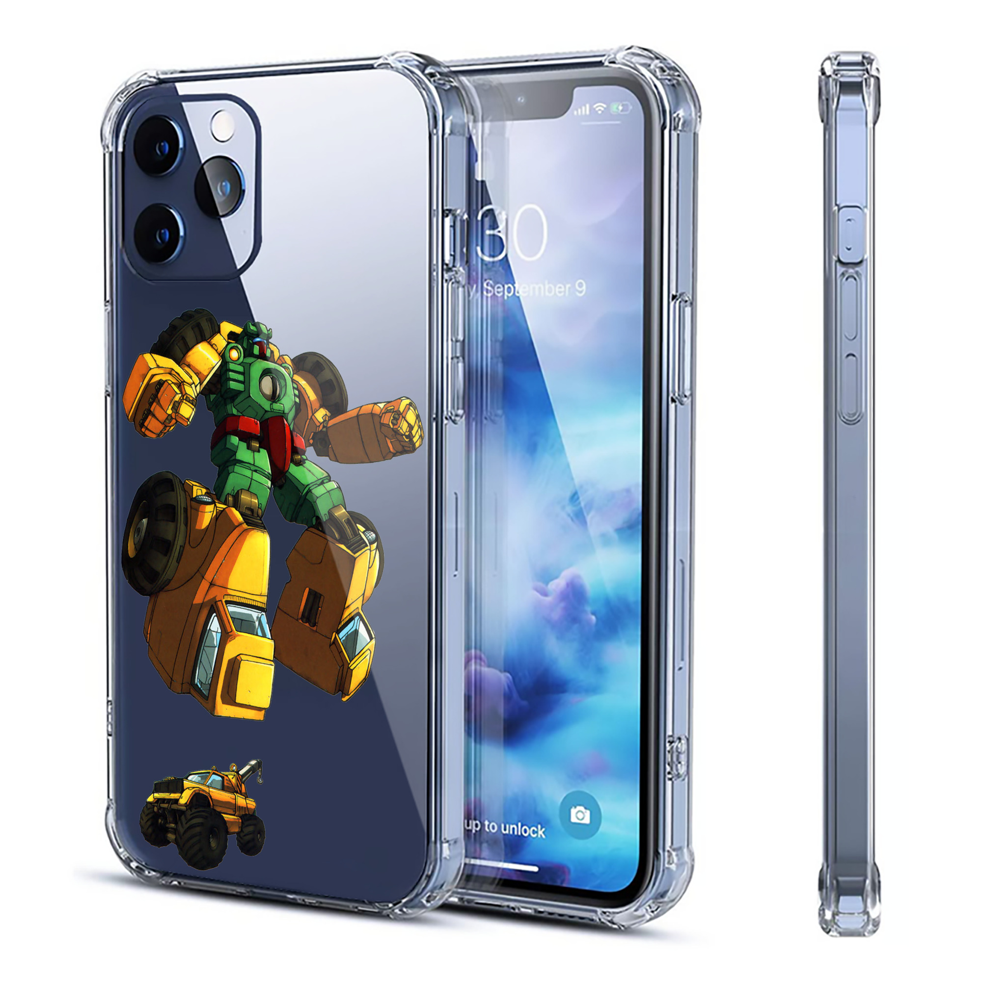 （画像用）  【iPhone 12シリーズ対応】透明スマホケース（クリアソフトケース）